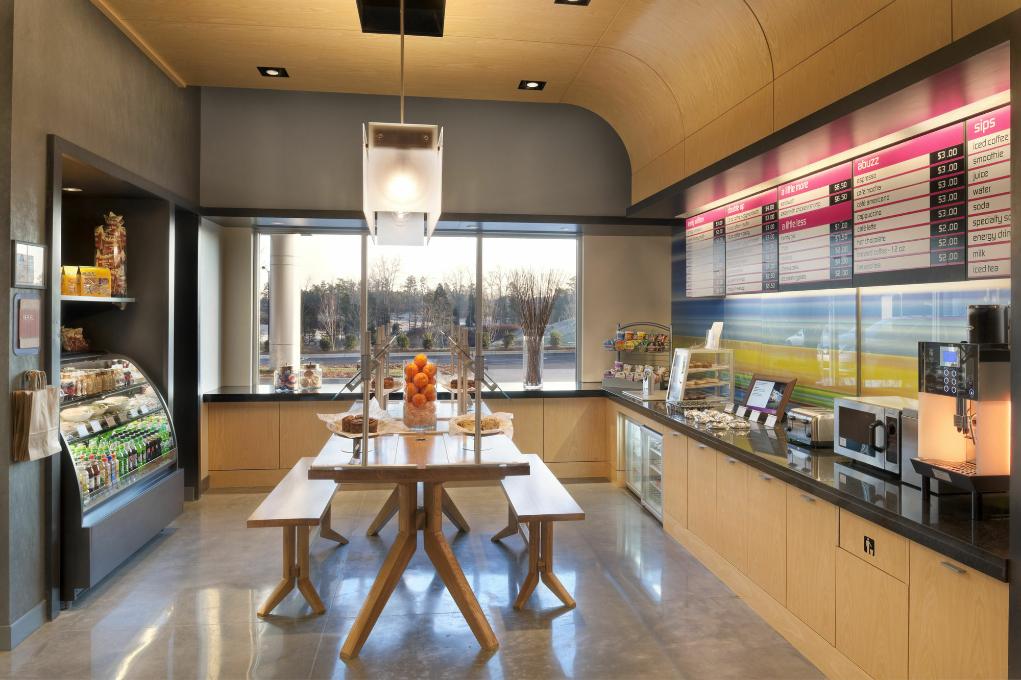 Aloft Charlotte Ballantyne Restoran gambar